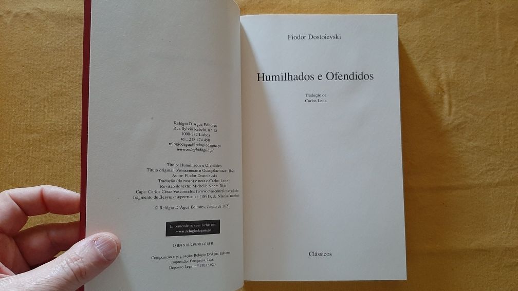 Fiódor Dostoievski - Humilhados e Ofendidos