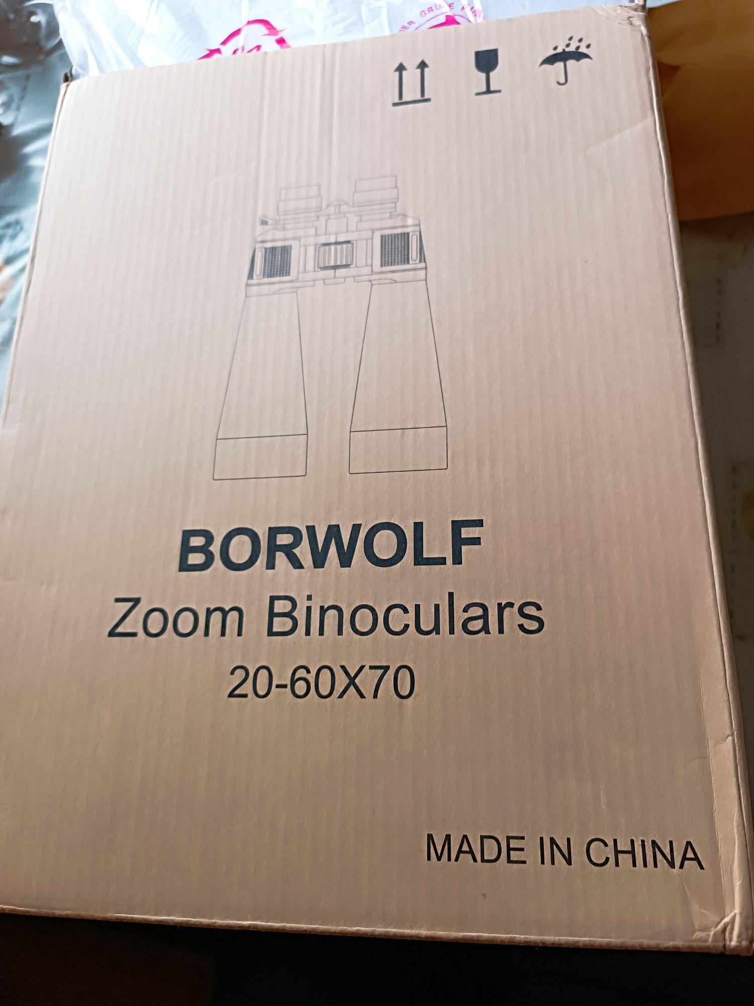 Lornetka BORWOLF profesjonalna 20-60X70, BAK 4