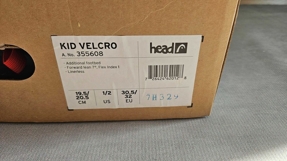 Bardzo dobre snowboardowe buty dziecięce HEAD Kid Velcro