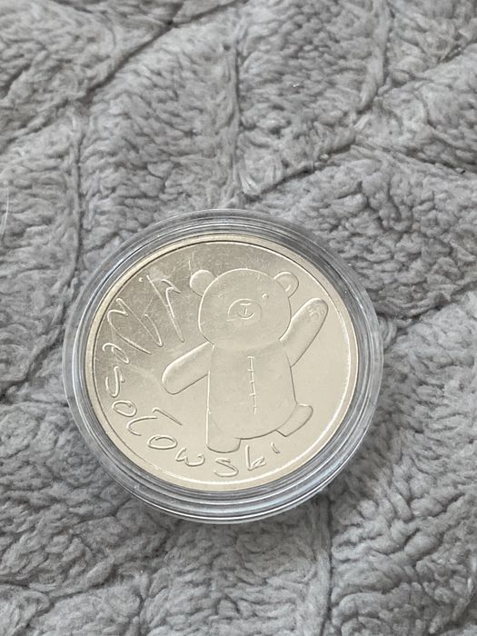 Moneta Dukat 5zlł Fundacja TVN Jakub Wesołowski