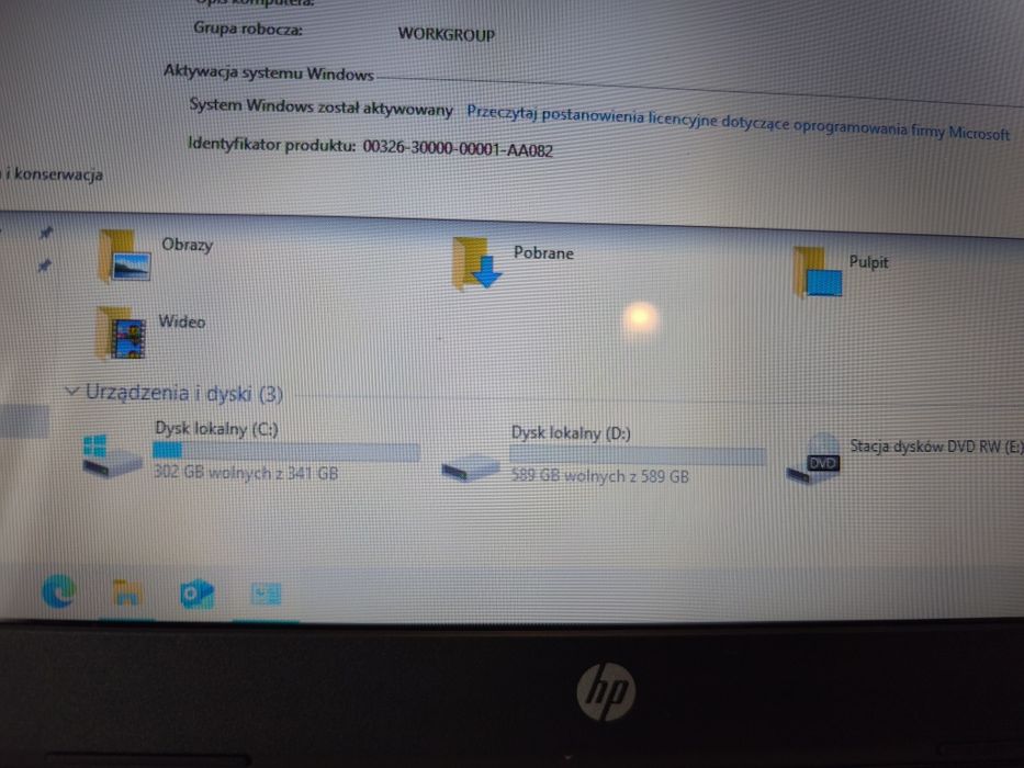 HP Pavilion 17" – i5 / 8 GB RAM / 1 TB HDD – nowa bateria, torba i ład