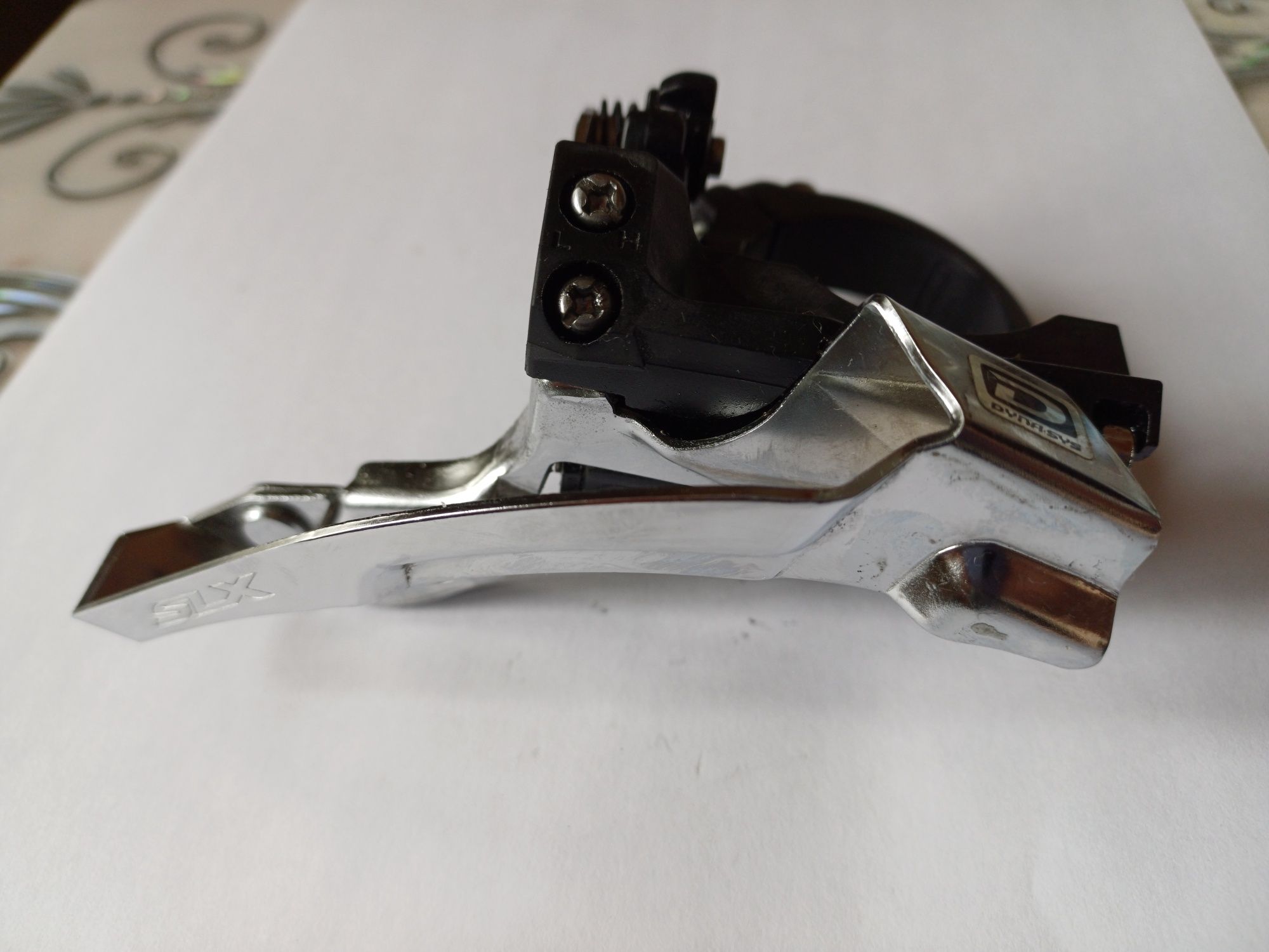 Передний переключатель Shimano SLX FD-M670 Top Swing