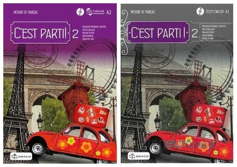 NOWY] C'est parti! 2 Podręcznik + Ćwiczenia DRACO