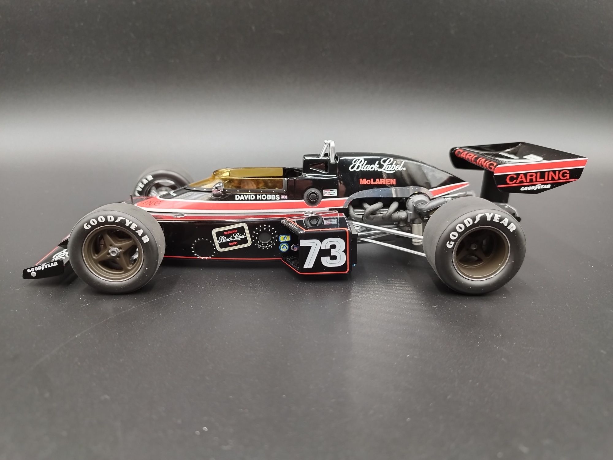 1:18 carousel 1 McLaren M16 #73 David Hobbs 1974 Indi 500 model