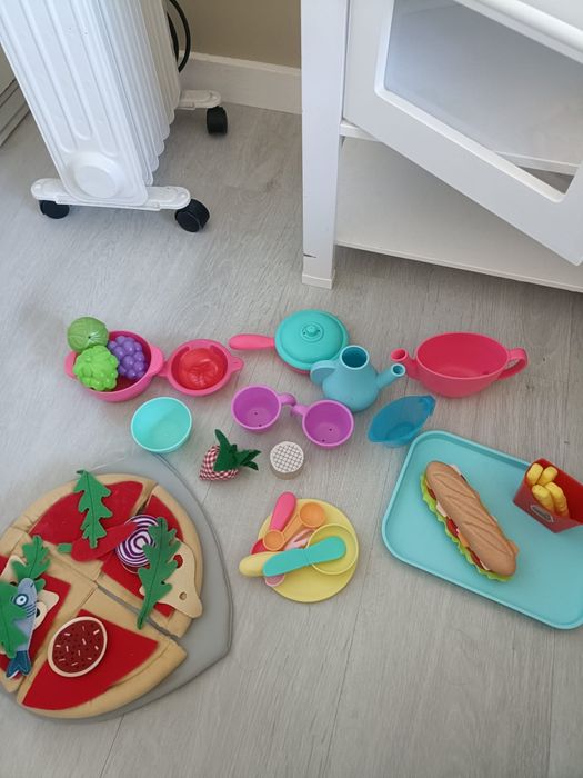 Cozinha Madeira Brincar c/Extras