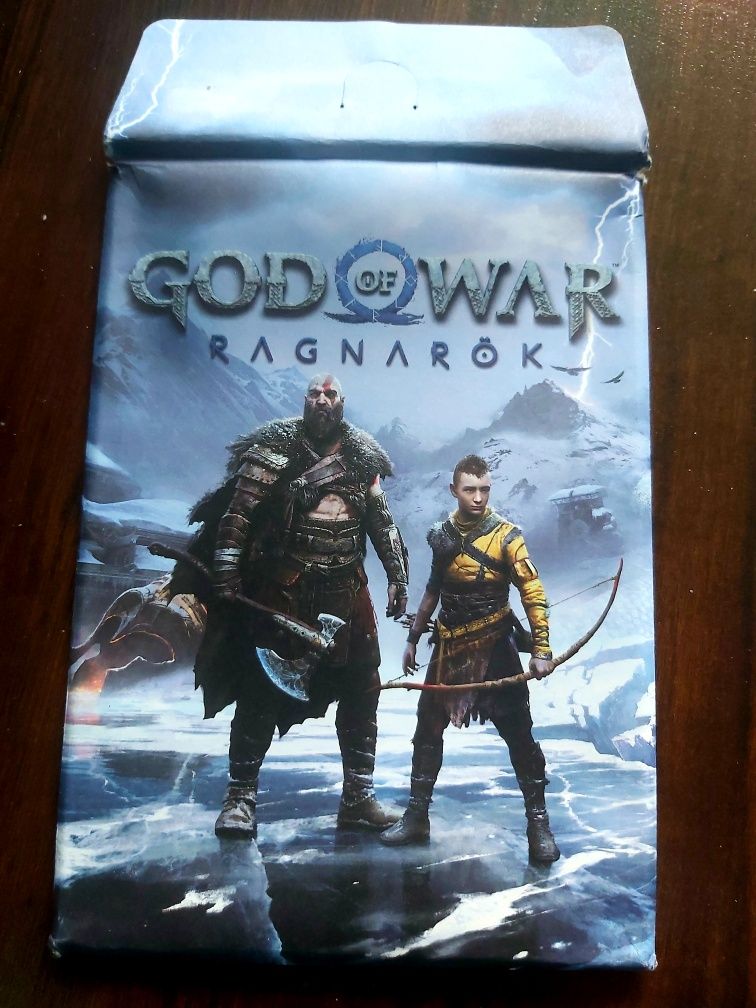 Metal poster God of War Ragnarok