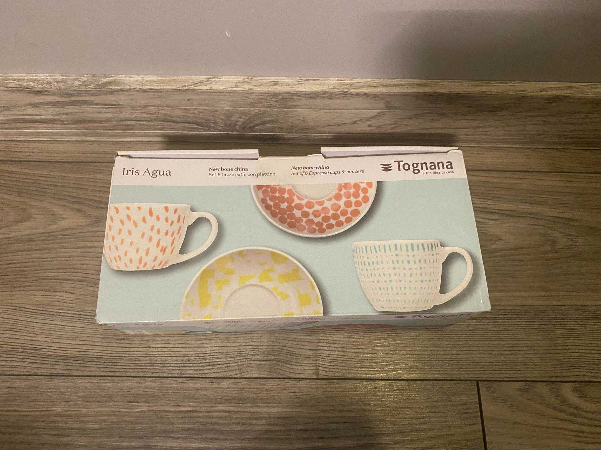 Tognana Iris Aqua Zestaw Espresso