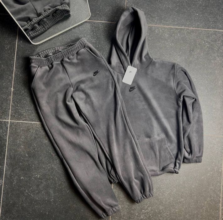 Чоловічий спортивний костюм Nike Teddy, флісовий, шерпа
