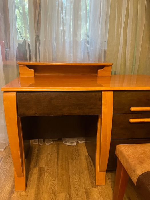 Письменный стол дуб стул комплект мебели письмовий стіл з дуба стілець