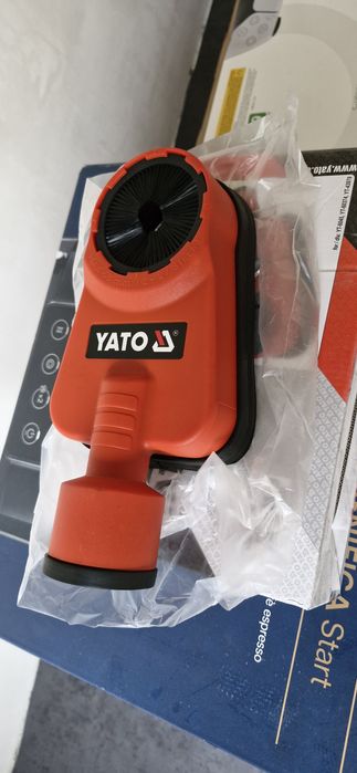 Насадка пилоуловлювальна YATO під час свердління свердлами до Ø70 мм
