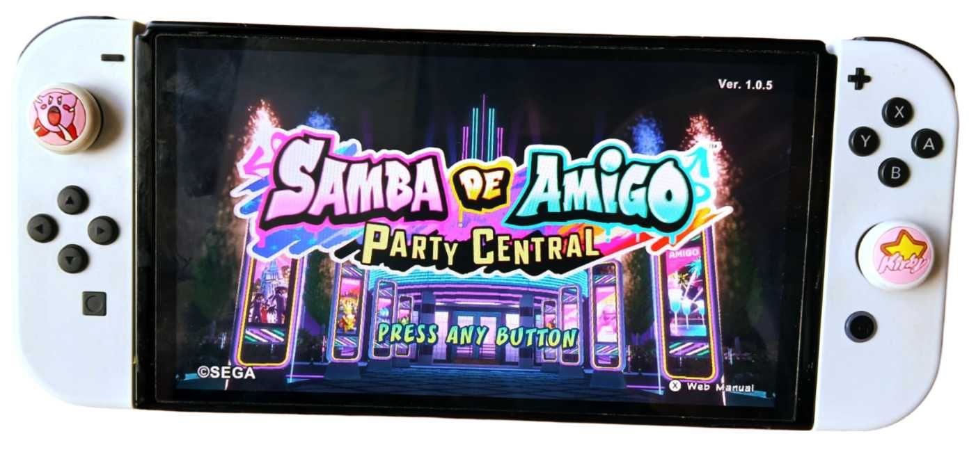 Samba de Amigo Party Central gra Nintendo Switch kartridż prezent