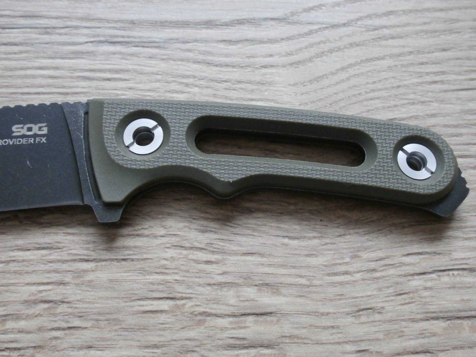 Тактичний похідний ніж SOG Provider FX (Stonewashed) 20 см, в ножнах