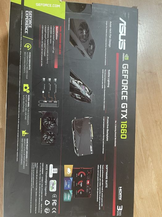 Grafika Nvidia 1660