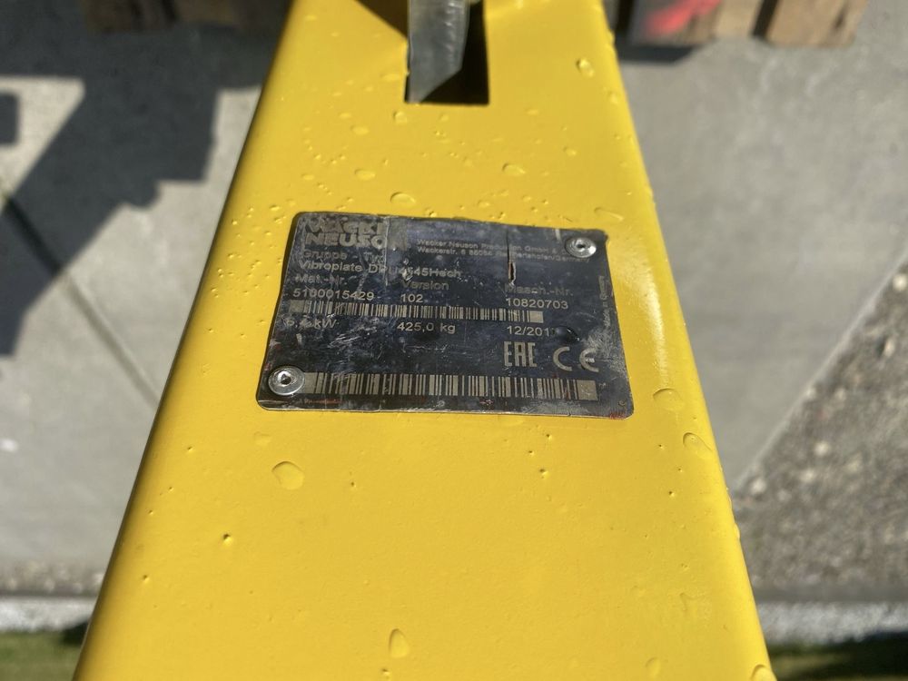 Zagęszczarka  WACKER NEUSON DPU 4545  husqvarna bomag weber