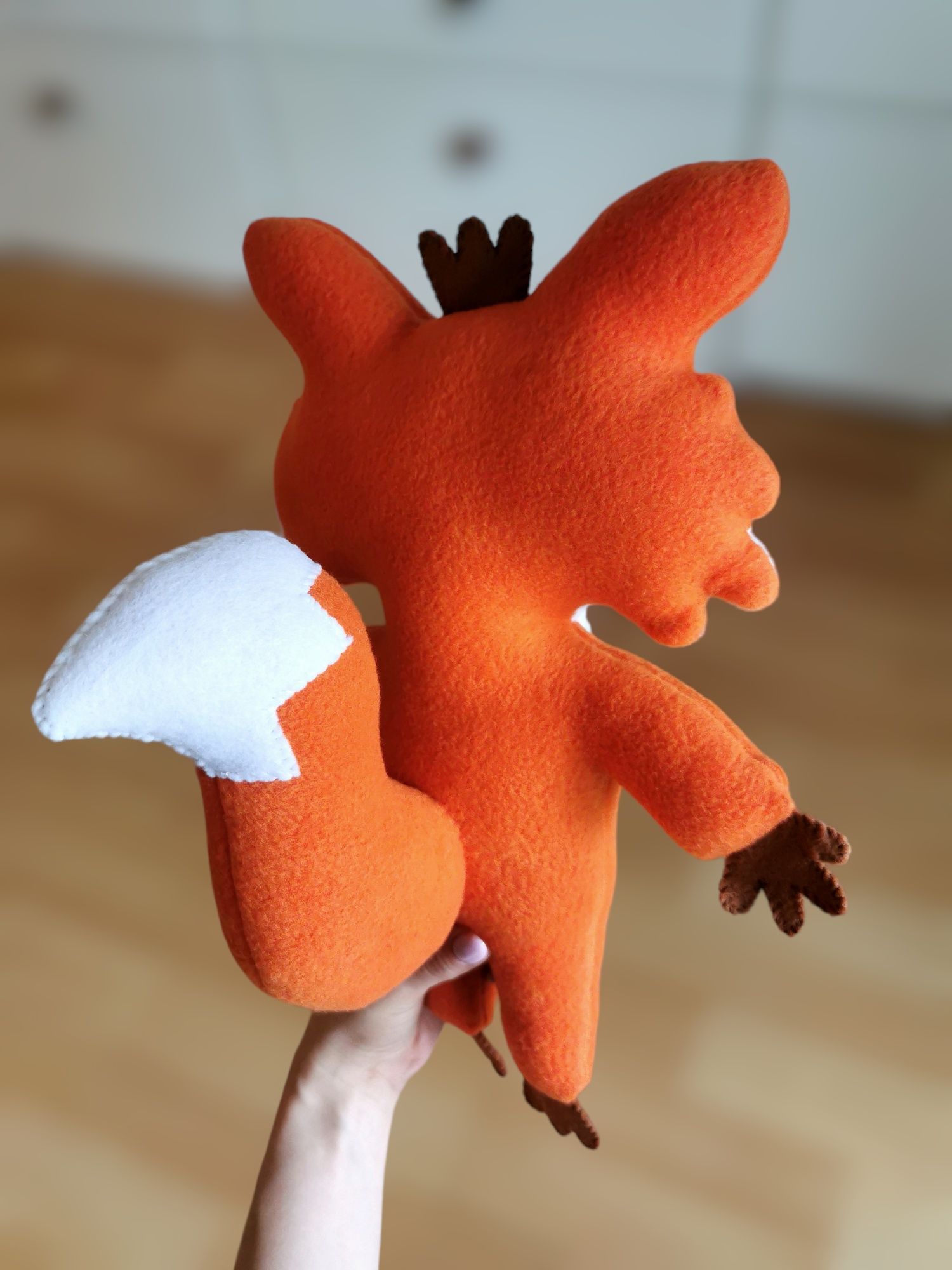 Lisek łakomczuszek maskotka 35 cm