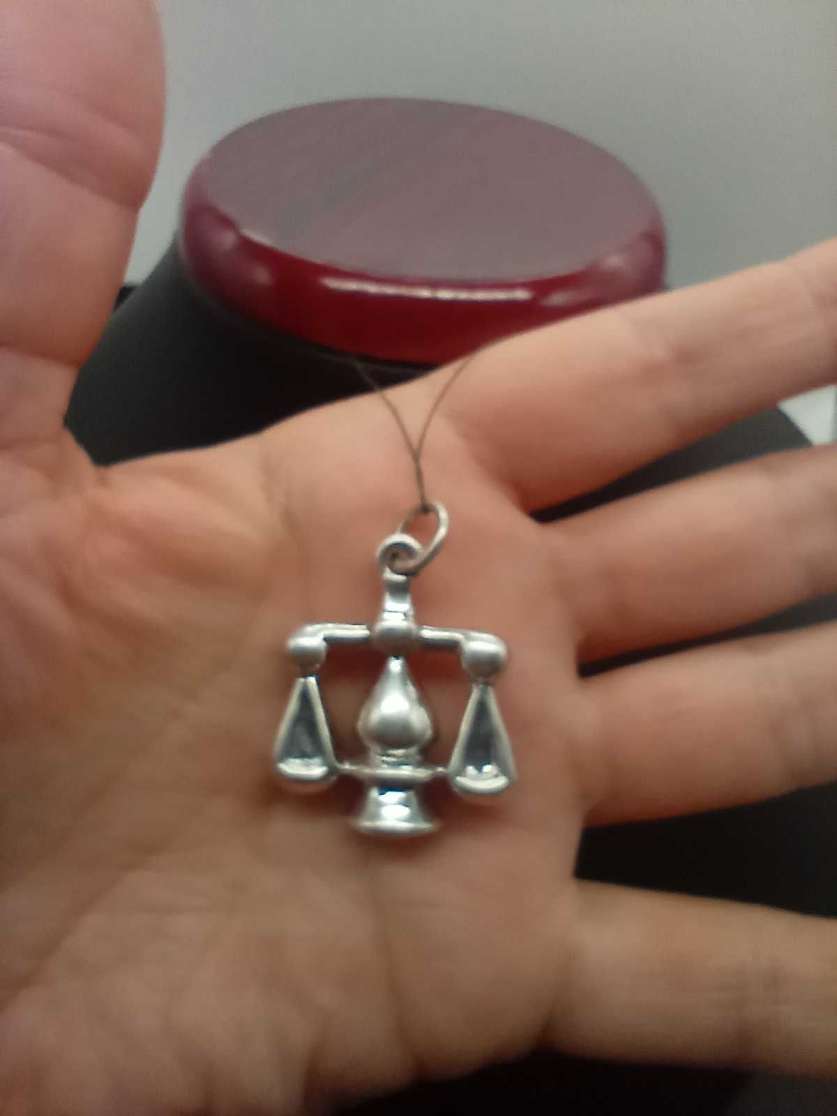 Przywieszka wisiorek znak zodiaku Waga