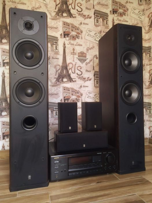 Колонки Yamaha 2x300Вт Усилитель Onkyo USB HDMI Pioneer Denon Magnat
