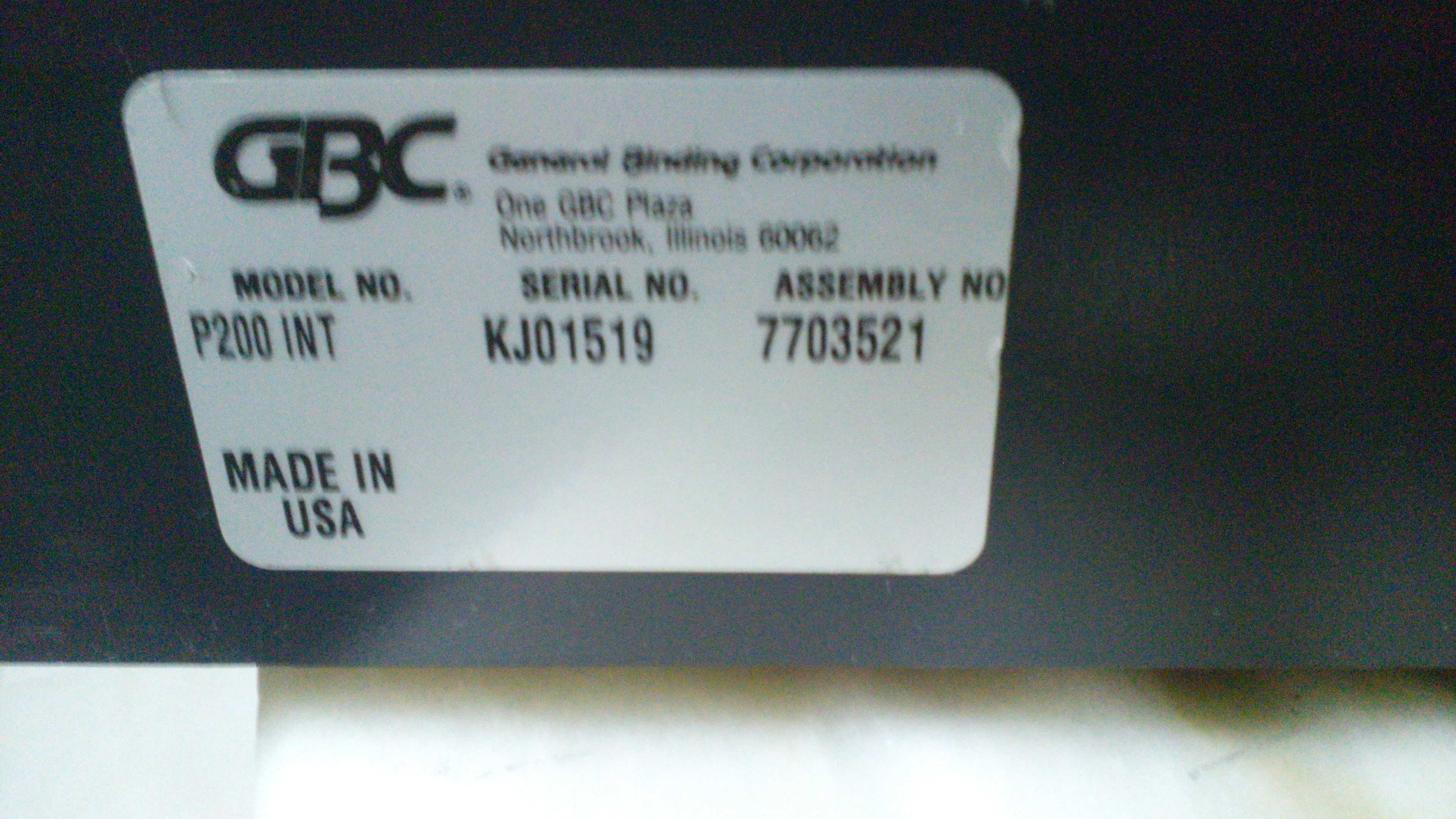 Encadernadora de argolas manual GBC Docubind P200