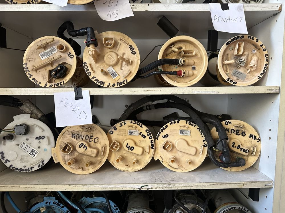 Pompy paliwa – używane pompy do wielu modeli aut audi ford VW opel itd