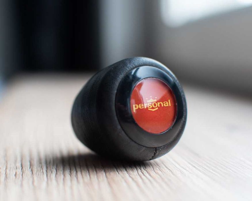 oryginalna skórzana gałka zmiany biegów Nardi Personal z Japonii !!