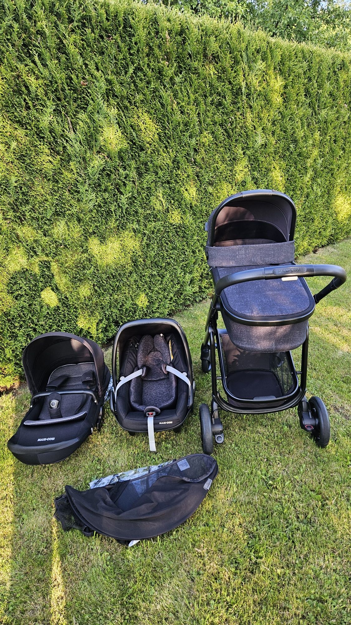 Wózek 3 w 1 Maxi Cosi Oria / Lila