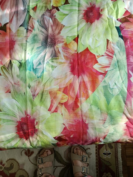 Écharp estampada como nova.