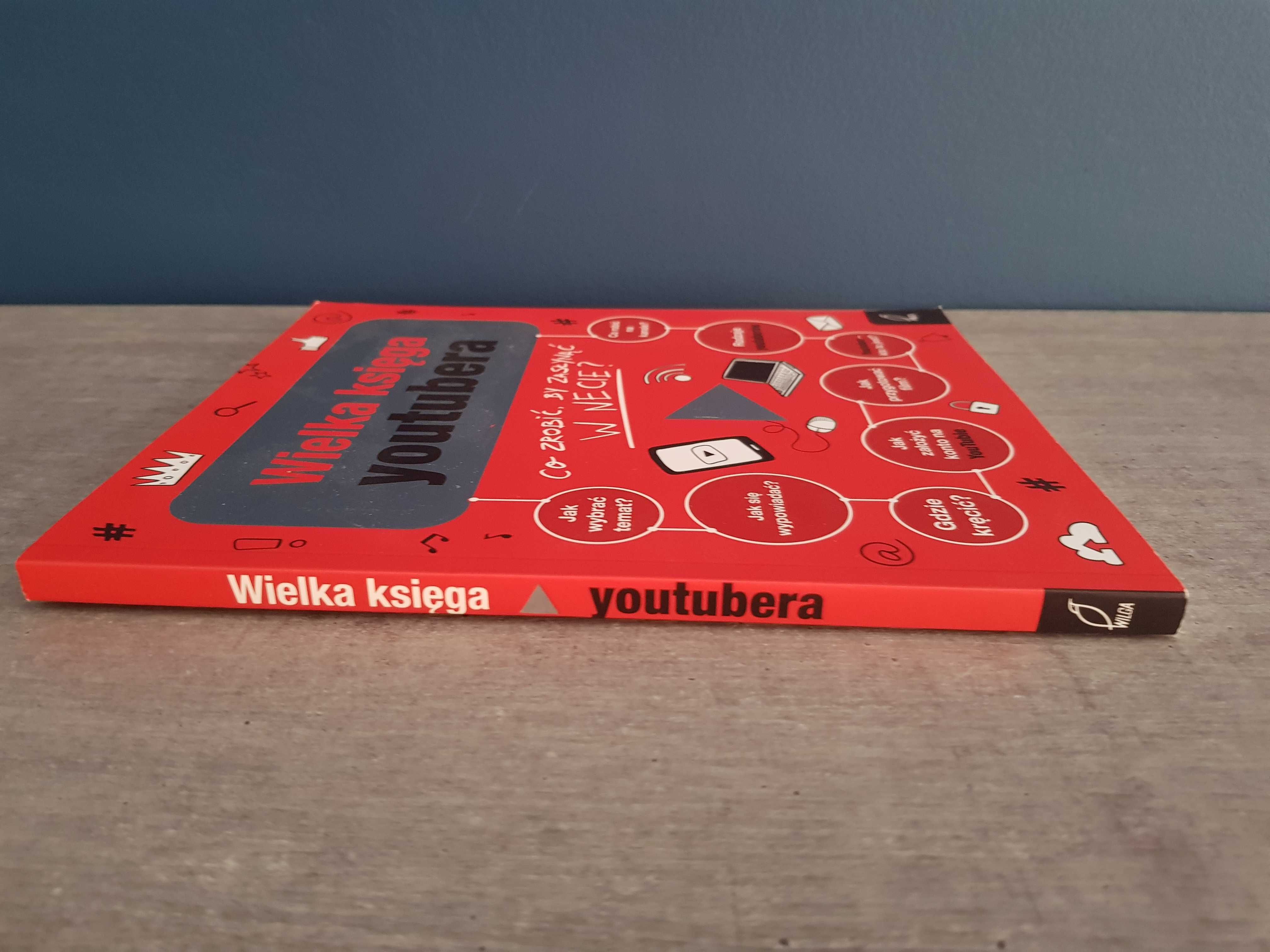Książka poradnik Wielka Księga Youtubera