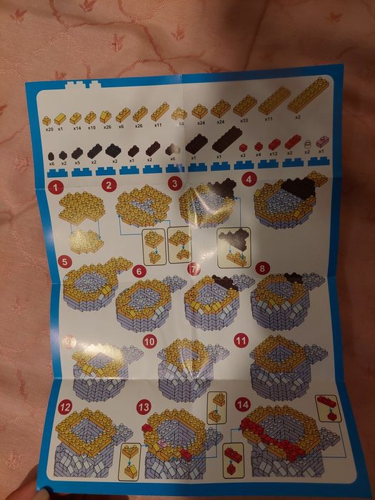 Pikachu em lego embalado nunca montado