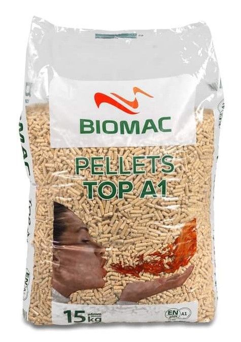 Pellet drzewny BIOMAC A1 certyfikowany