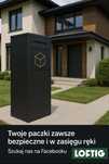 Paczkosłupek  , Multimedialny, skrzynka na paczki i listy , zabudowa .