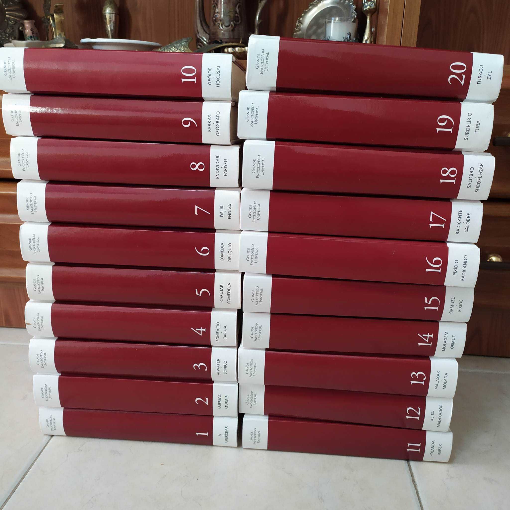 Grande Enciclopédia Universal 20 volumes - URGENTE
