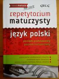 Repetytorium maturzysty język polski poziom podstawowy i rozszerzony