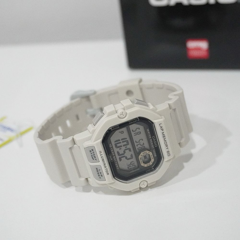 Годинник casio illuminator.  WS-1400H-8A