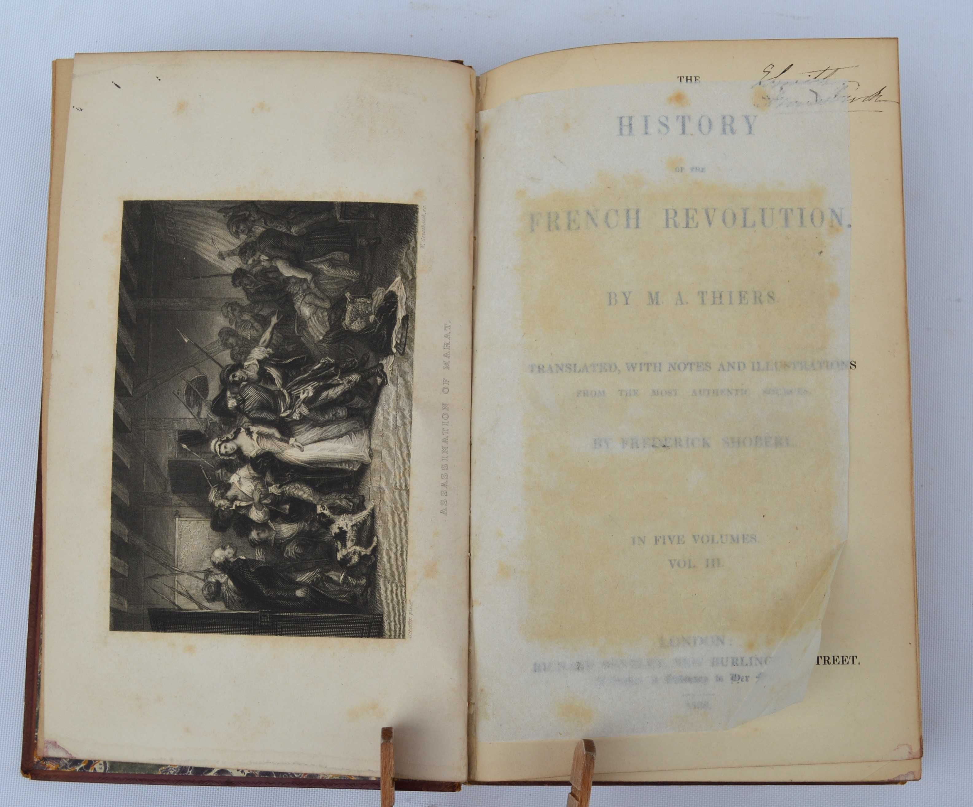 Адольф Тьєрс "Історія Французької революції" 1838