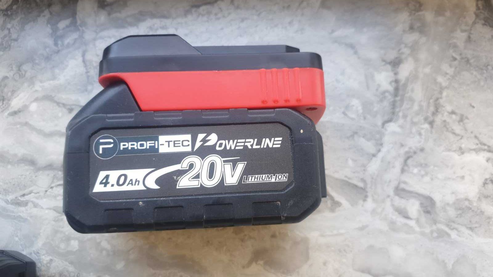 Адаптер перехідник з акам-тора Makita 18v PROFI-TEC Revolt на Parkside