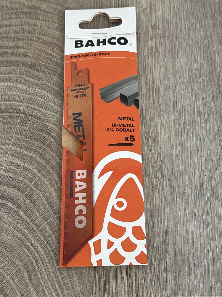 Brzeszczot bimetaliczny Sandflex do piły szablastej 150mm 18 bahco