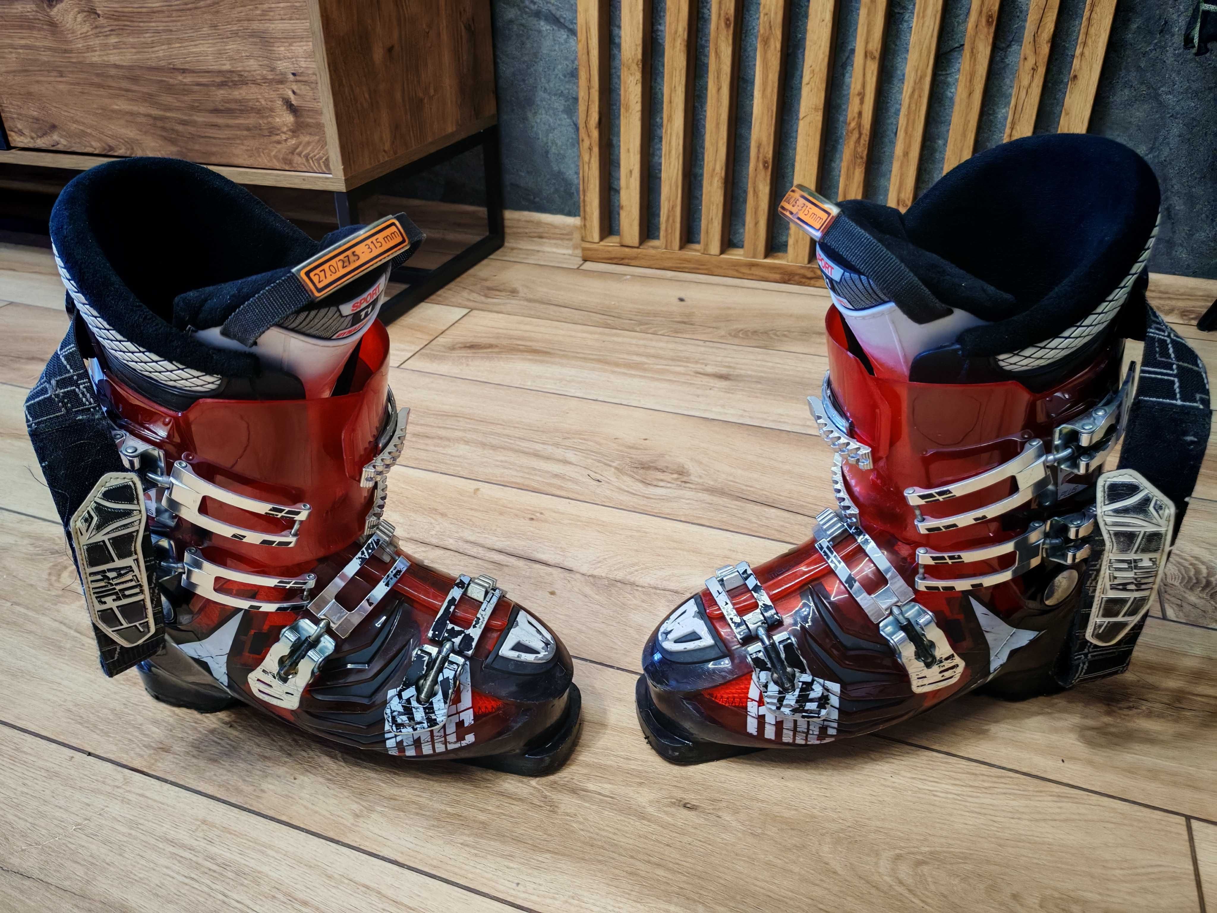 Buty narciarskie Atomic 90 męskie oznczenie 27,0-27,5 ; 315 mm rozm 44