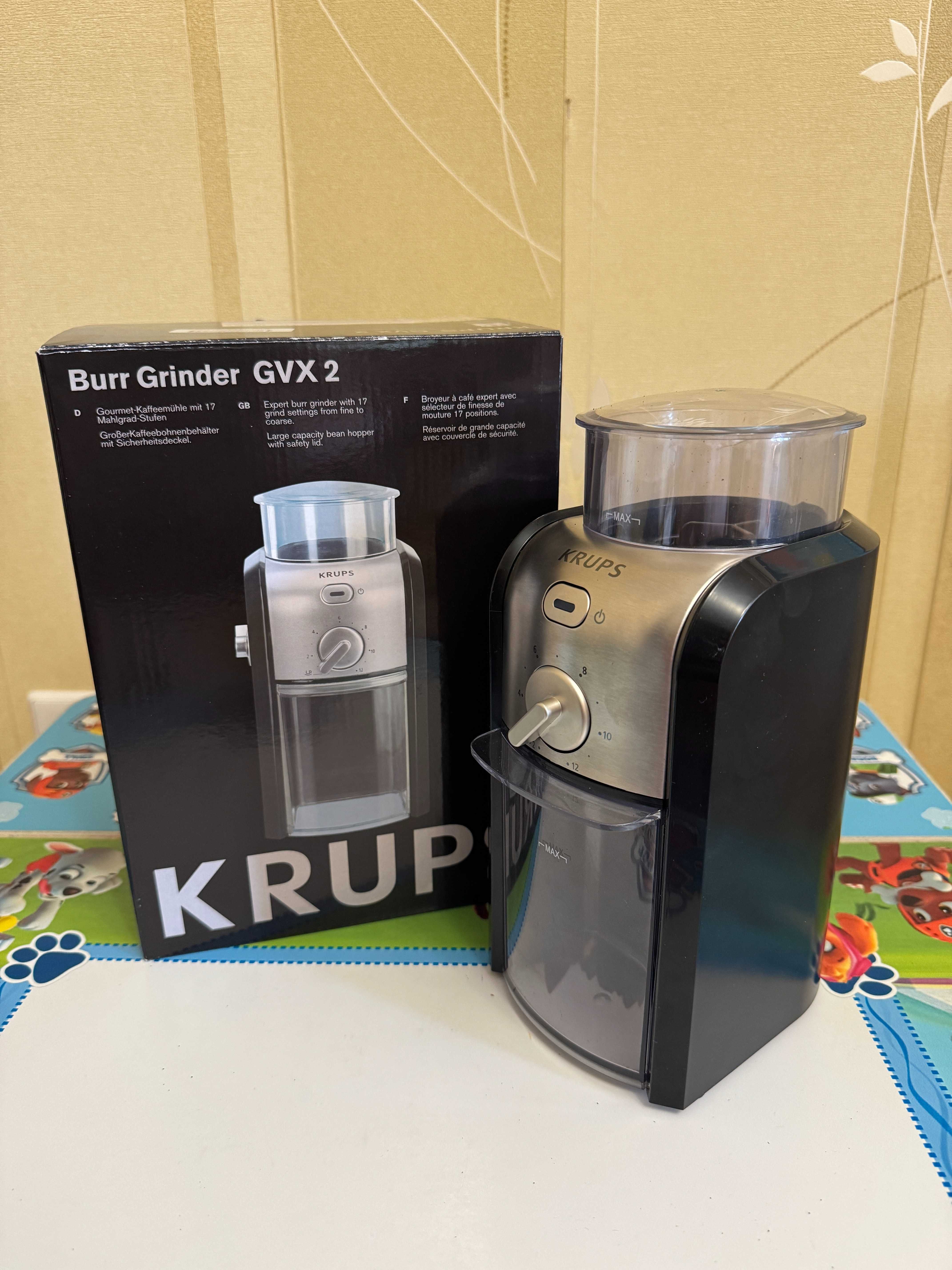 Жорнова кавомолка Krups GVX242