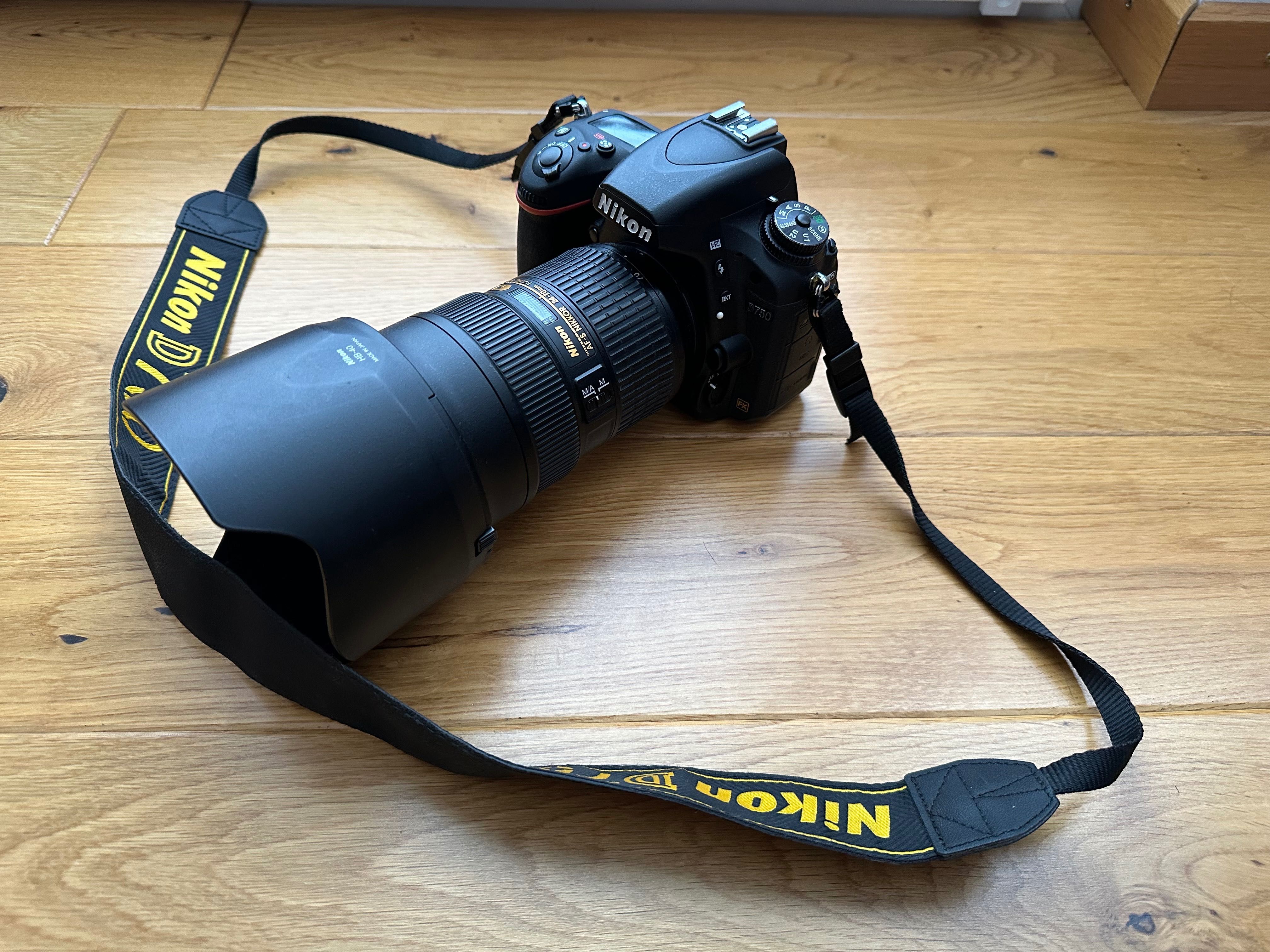 Nikon D750 Zestaw fotograficzny