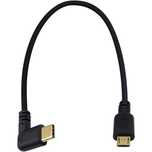 Przejściówka DUTTEK kabel USB TYP C 90° do Micro USB 25 CM