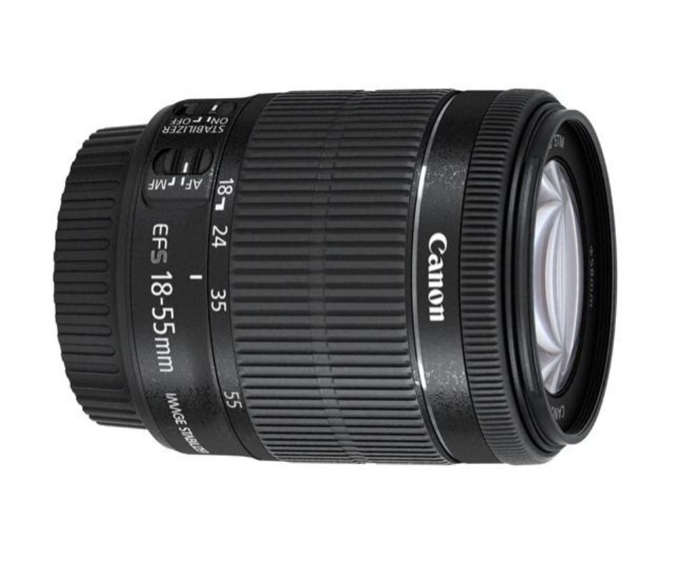 Об'єктив Canon 18-55 stm 4-5.6