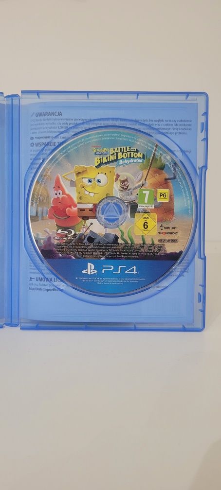SpongeBob Kanciastoporty Battle for Bikini
Bottom Rehydrated PS4 PL