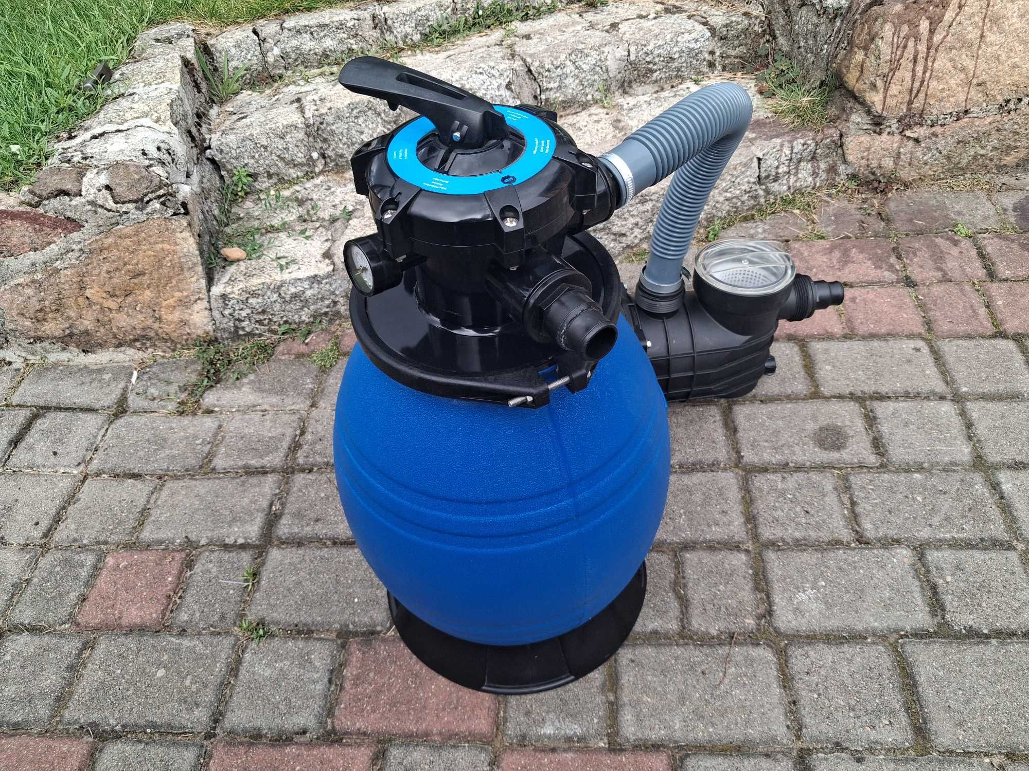 Zestaw do Basenu Filtr Piaskowy + pompa Filtrująca Scheppach PFA 26