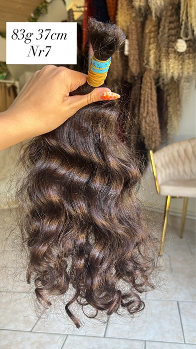 Naturalne Włosy dziewicze