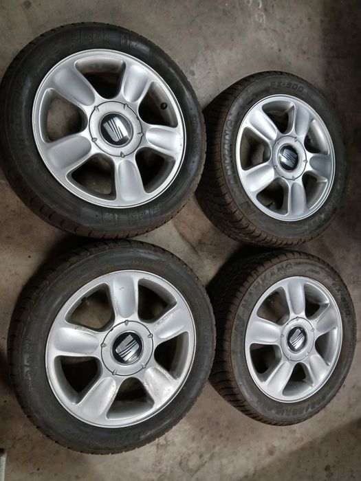 Jantes seat 15 com pneus