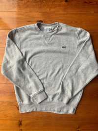 Sweatshirt Lacoste cinzenta, tamanho S/M