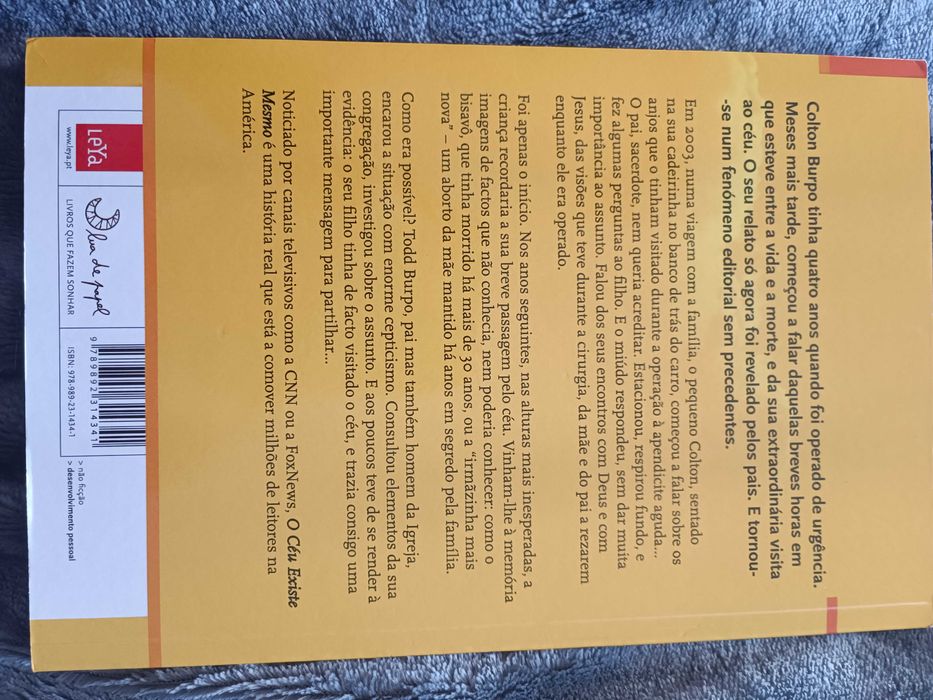 Livro o Céu existe mesmo