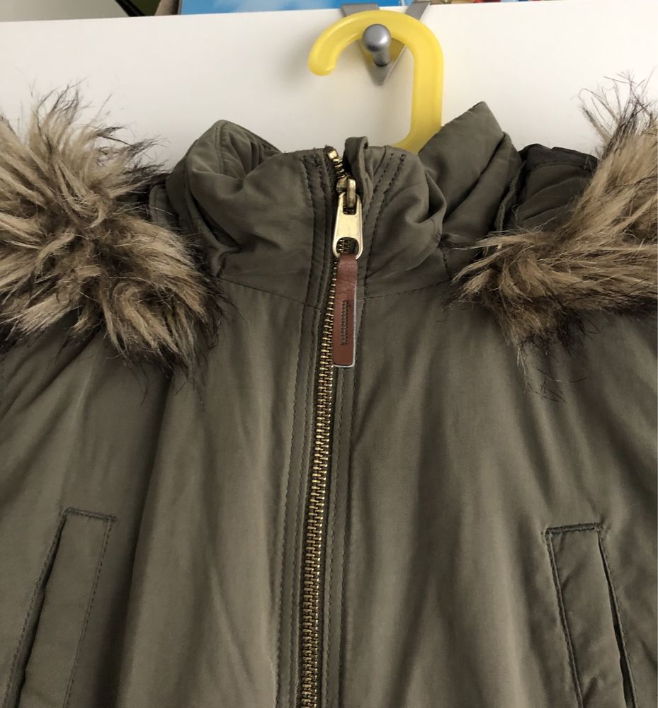 Kurtka kurteczka 140 parka 9-10 h&m jesienna wiosenna przejściowa