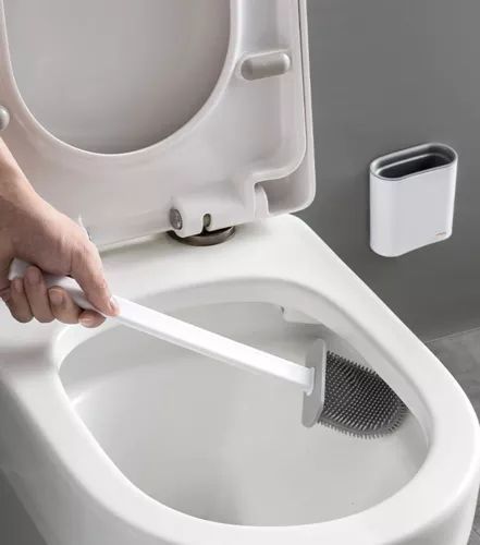 Nowoczesna Szczotka Toaletowa Silikonowa do Łazienki WC Toalety