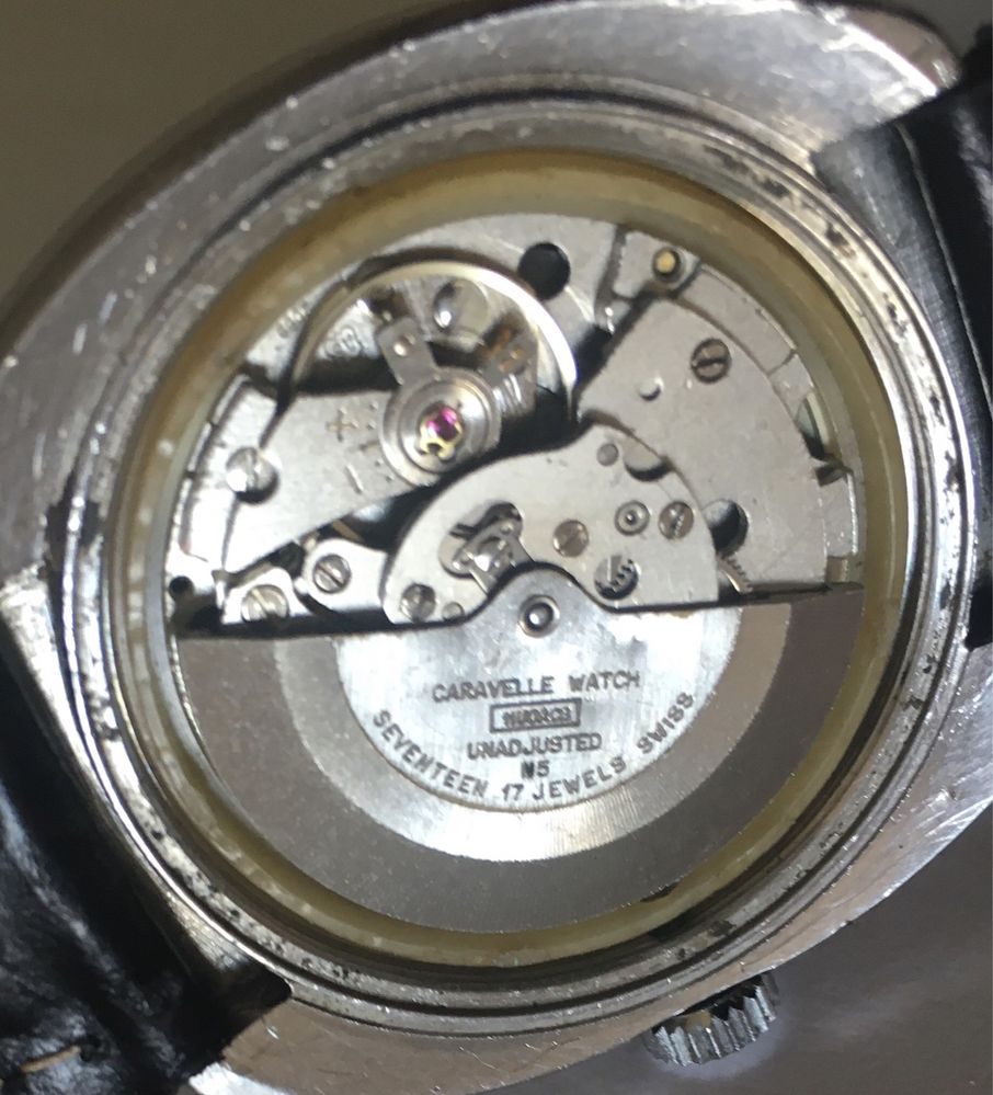 Relógio automático CARAVELLE Set-O-Matic Watch